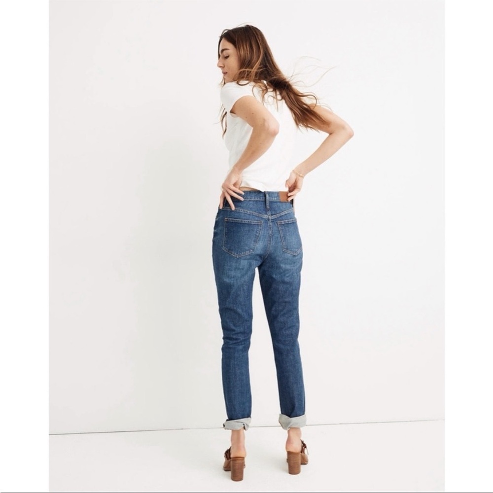Madewell High Rise Slim Boy Jeans Size 28 - Picture 2 of 6